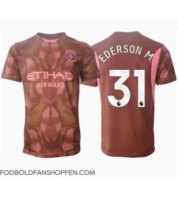 Manchester City Ederson Moraes #31 Målmand Hjemmebanetrøje 2024-25 Kortærmet